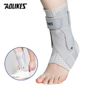AOLIKES 1 BUC glezna pentru glezna entorsa, glezna de sprijin cu stabilizatori laterali pentru barbati si femei, stabilizator pentru glezna