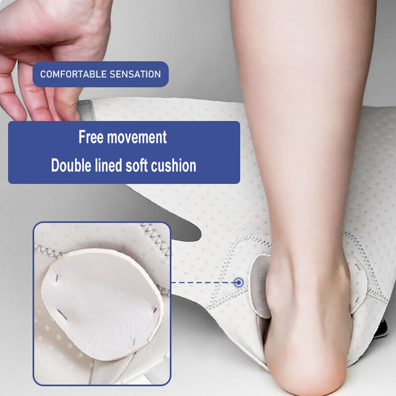 AOLIKES 1 БР. Ортеза за глезена за навехнат глезен, Ортеза за поддържане на глезена със странични стабилизатори за мъже и жени, Стабилизатор за шина на глезена