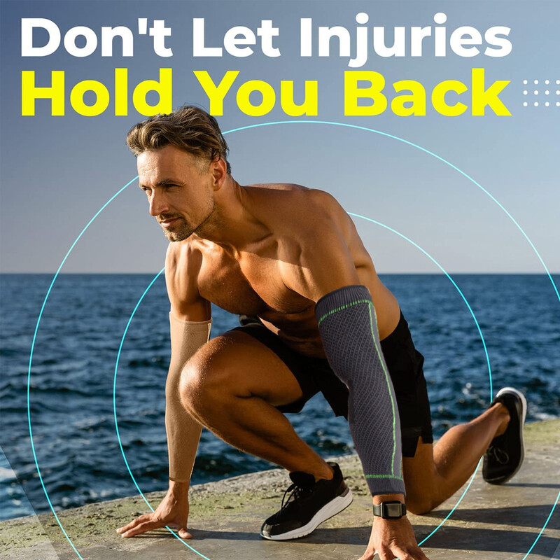 Sportski kompresijski rukavi za ruke Protuklizna podrška za laktove Mladi Biciklizam Odrasli Košarka Nogomet Odbojka Bejzbol Tenis Golf