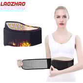 1 buc. Cureaua de susținere a spatelui inferioară pentru încălzire pentru durere Aparatul spatelui încălzit pentru terapie magnetică centură de înfășurare a taliei încălzire reglabilă lombară
