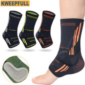 1kom kompresijski rukav za gležanj za žene/muškarce, steznik za gležanj sa silikonskim gelom, kompresijska čarapa bez prstiju za luk i petu za ublažavanje bolova