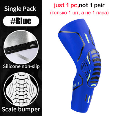 1 vnt. sportinės kelio atramos kompresinės kelio įtvaros smūgiams atsparios kelio pagalvėlės, skirtos bėgimo artrito sąnarių skausmui malšinti unisex kelio rankovės