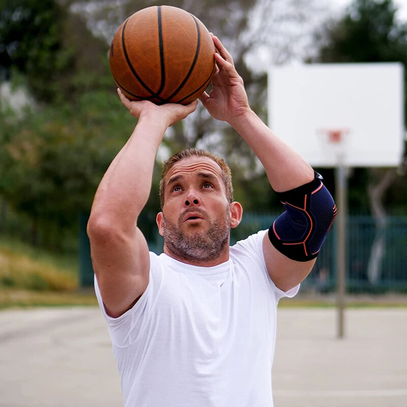 1 τμχ Στήριγμα αγκώνα για υποστήριξη συμπίεσης άρσης βαρών που μειώνει τον αγκώνα του τένις και ανακούφιση από τον αγκώνα του γκολφ