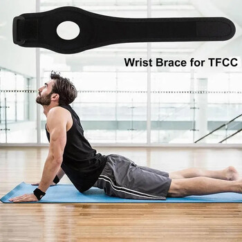 1PCS TFCC Wrist Brace Ulnar Wrist Brace & Compression Ring Pad за жени, мъже, TFCC разкъсване, тренировка, тендинит, баскетбол, спорт