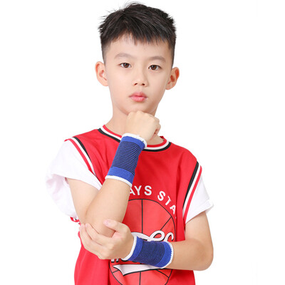 1 pereche de brățară pentru încheietura mâinii de compresie pentru băieți și fete, copii, tineri, brățară sport, mărime, echipament de protecție