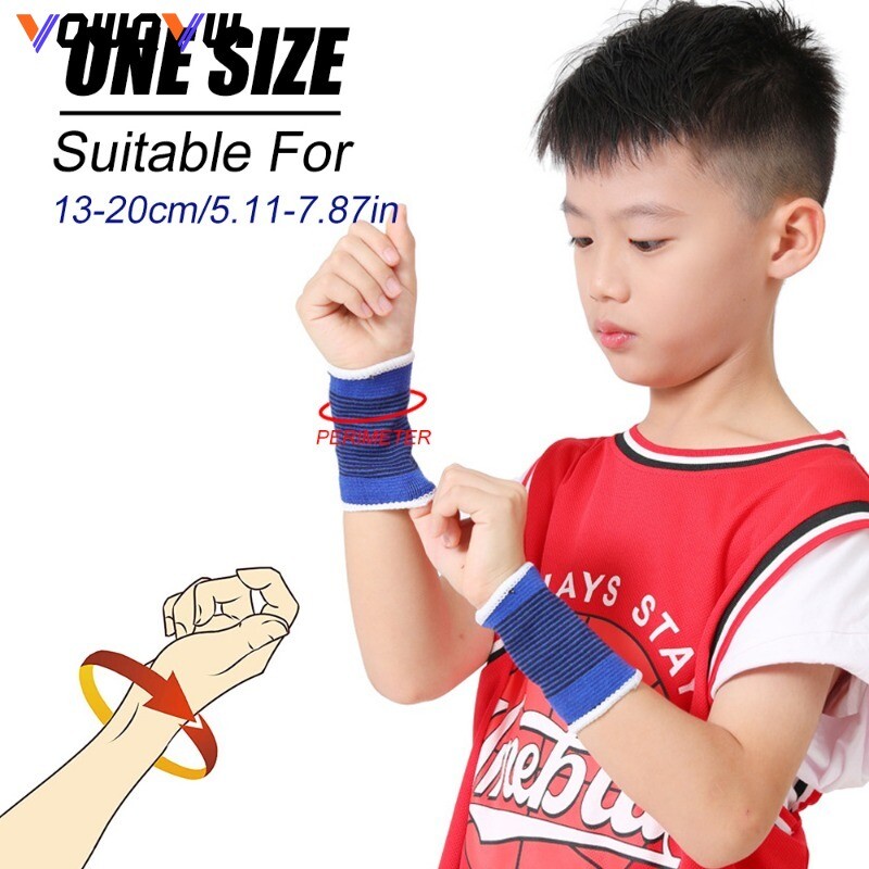 1 pereche de brățară pentru încheietura mâinii de compresie pentru băieți și fete, copii, tineri, brățară sport, mărime, echipament de protecție