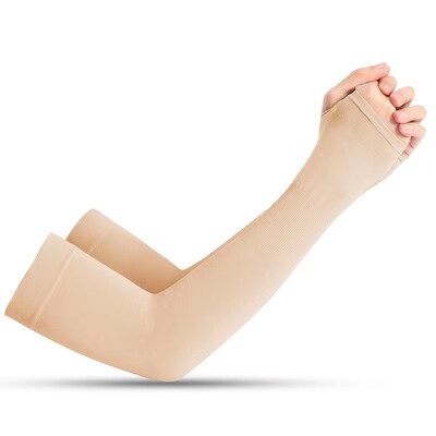 1 ζεύγος Ice Silk Αντηλιακά καλύμματα βραχιόνων Unisex Κάλυμμα αγκώνων Ποδηλασία σε εξωτερικό χώρο Τρέξιμο ψάρεμα Οδήγηση Cool Anti-UV μανίκια βραχιόνων