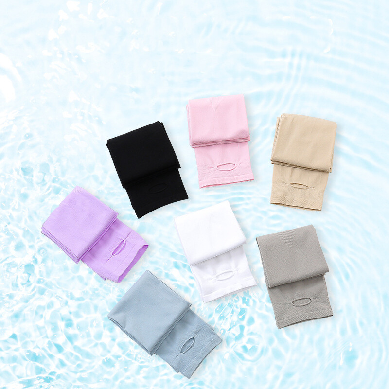 1 ζεύγος Ice Silk Αντηλιακά καλύμματα βραχιόνων Unisex Κάλυμμα αγκώνων Ποδηλασία σε εξωτερικό χώρο Τρέξιμο ψάρεμα Οδήγηση Cool Anti-UV μανίκια βραχιόνων