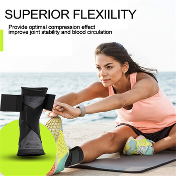 Sports Askle Support Protective Strap Ρυθμιζόμενο Ισχυρή Συμπίεση Anti Twist Fitness Επαγγελματικός ιμάντας προστασίας ποδιών