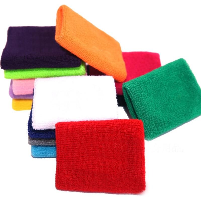 Comfort Βαμβακερό λουράκι Terry Cloth Αθλητικό περικάρπιο τένις μπάσκετ για τρέξιμο γιόγκα μπάντα καρπού προστατευτικό βραχίονα περιτύλιξης ιδρώτα ζώνη