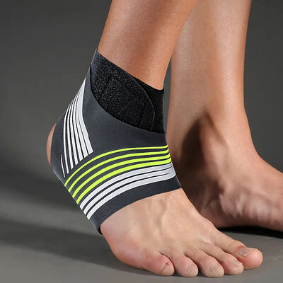 1 kom. Podesiva kompresijska podrška za gležnjeve za muškarce i žene, snažna sportska zaštita za gležanj
