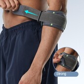 Τένις Badminton Golf Ball Lop Strap Αντιβράχιο Βραχίονας ιμάντα συμπίεσης αγκώνα ιμάντα συμπίεσης αγκώνας στήριγμα για πόνο Rel G6T3