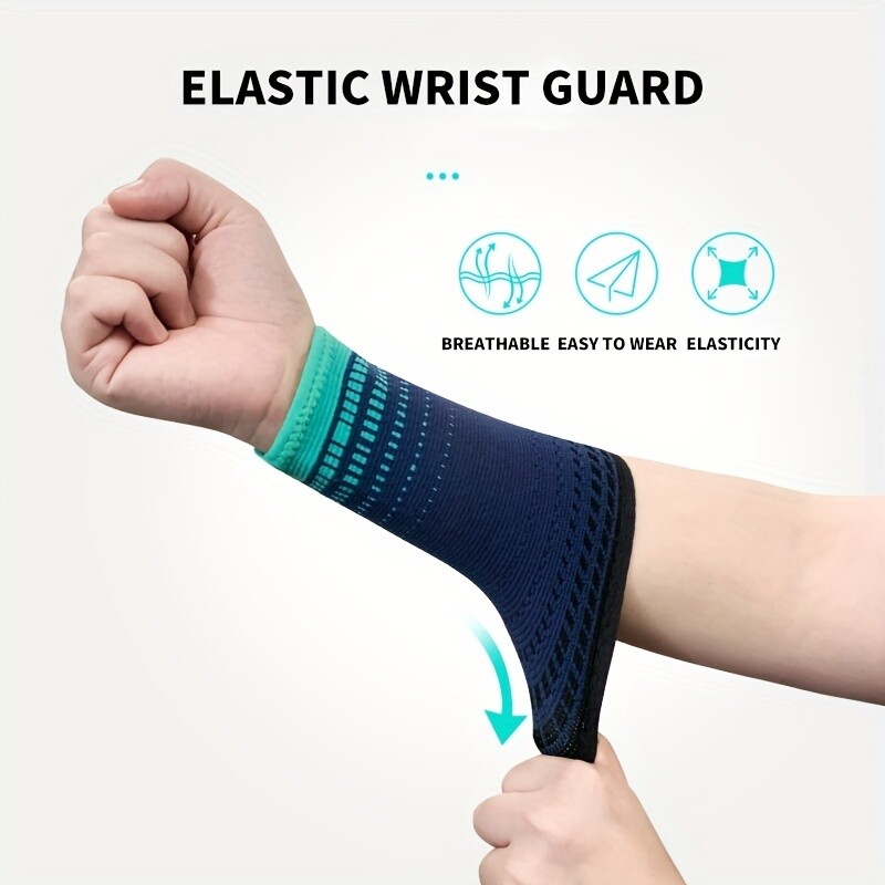 1kom sportski štitnik za zglob: pletena kompresijska podrška za mušku i žensku košarku, badminton,