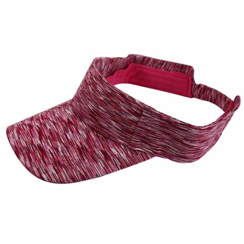 Stiilsed segavärvilised Jooksuvisiirimütsid Naiste meeste spordipäikesesirmi müts matkamiseks Golf Tennis Roheline Sinine Must Punane