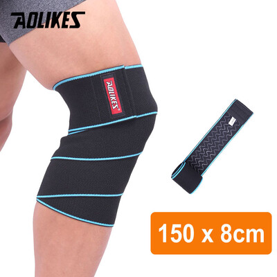 AOLIKES 1KOM Kompresija zavoja za koljeno za artritis Jastučići za koljena Meniskus i ligamenti Sportski jastučići za koljena u teretani za trčanje i košarku