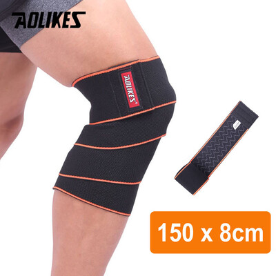AOLIKES 1KOM Kompresija zavoja za koljeno za artritis Jastučići za koljena Meniskus i ligamenti Sportski jastučići za koljena u teretani za trčanje i košarku