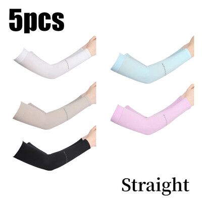 Unisex rankų apsauga Rankovės šilčiau Moterys Vyrai Sportinės Rankovės Apsauga nuo saulės UV Rankų apdangalo atrama Bėgimas Žvejyba Dviračių Slidės