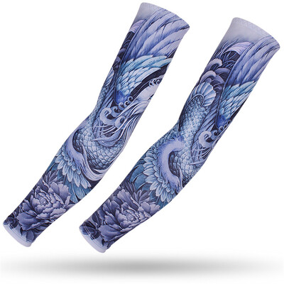 Cobweb Game grijači za ruke za muškarce, biciklističke manžete, brzo sušenje, rukav za tetovažu za sportske igre, jastučić za lakat, navlaka za ruke, 1 par