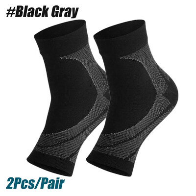 1 par čarapa za steznik za gležanj Steznik za stopalo s potpornim rukavima za plantarni fasciitis, neuropatiju, otekline, nano čarape za žene i muškarce