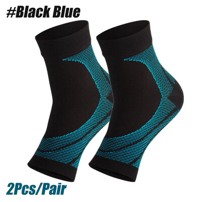 1 par čarapa za steznik za gležanj Steznik za stopalo s potpornim rukavima za plantarni fasciitis, neuropatiju, otekline, nano čarape za žene i muškarce
