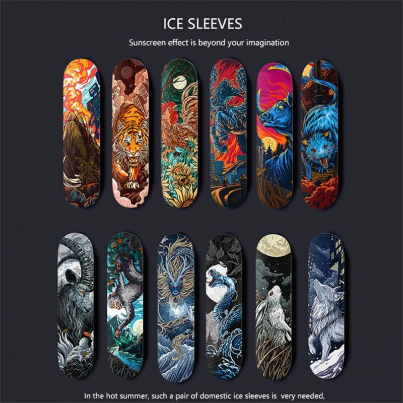 Rukavi za ruke UV zaštita Zaštitni Ice Silk Rukavi za biciklizam na otvorenom Odbojka nogomet Muškarci Žene Novi Rukavi za vanjske rukave