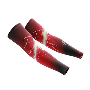 Widewins 1Pair Cool Men Cycling Running UV Sun Protection Κάλυμμα μανσέτας Προστατευτικό μανίκι μπράτσο Ποδήλατο Sport Warmers Μανίκια Unisex