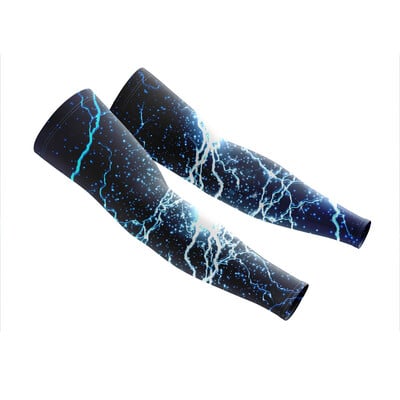 Widewins 1Pair Cool Vīrieši Riteņbraukšana Skriešana UV Saules aizsardzība Manžetes Pārvalks Aizsarga Roku Piedurkne Velosipēda Sporta Roku Sildītāji Piedurknes Unisex