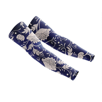 Widewins 1Pair Cool Vīrieši Riteņbraukšana Skriešana UV Saules aizsardzība Manžetes Pārvalks Aizsarga Roku Piedurkne Velosipēda Sporta Roku Sildītāji Piedurknes Unisex