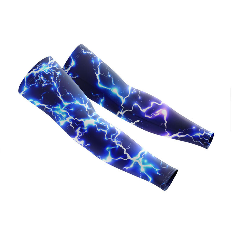 Widewins 1Pair Cool Vīrieši Riteņbraukšana Skriešana UV Saules aizsardzība Manžetes Pārvalks Aizsarga Roku Piedurkne Velosipēda Sporta Roku Sildītāji Piedurknes Unisex