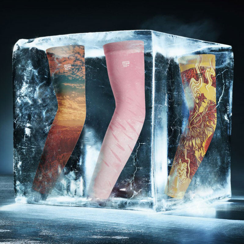 Ljetna zaštita od sunca Ice Silk Sportski rukavi za ruke Biciklistička navlaka Zaštita od UV zraka za sunce Trčanje na otvorenom Fitness UPF50+ Rukavi za ruke