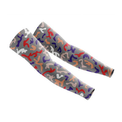 Elpojošs Quick Dry UV aizsardzība Skriešanas rokas Piedurknes Basketbols Elkoņu Aizsargi Fitness Roku sargi Sporta Riteņbraukšanas Roku Sildītāji Sun Pro