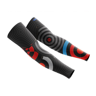 Elpojošs Quick Dry UV aizsardzība Skriešanas rokas Piedurknes Basketbols Elkoņu Aizsargi Fitness Roku sargi Sporta Riteņbraukšanas Roku Sildītāji Sun Pro