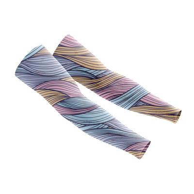 Elpojošs Quick Dry UV aizsardzība Skriešanas rokas Piedurknes Basketbols Elkoņu Aizsargi Fitness Roku sargi Sporta Riteņbraukšanas Roku Sildītāji Sun Pro