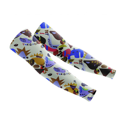 Elpojošs Quick Dry UV aizsardzība Skriešanas rokas Piedurknes Basketbols Elkoņu Aizsargi Fitness Roku sargi Sporta Riteņbraukšanas Roku Sildītāji Sun Pro