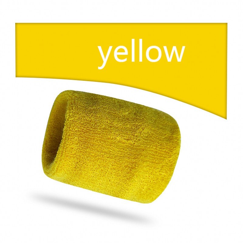 Sport csuklópánt izzadságelnyelő karkötők edzőtörülköző fitnesz futás izzadságtörlő karkötő férfi női csuklóvédő karszalag