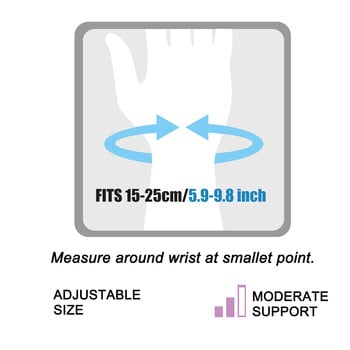 Ортеза за китка на карпалния тунел с метална шина за жени и мъже, регулируем стабилизатор за опора на китката за тендинит на ръката, артрит