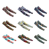 Sporta rokas kompresijas piedurknes Vasaras skriešanas basketbols riteņbraukšanas rokas sildītājs sauļošanās lentes volejbola UV aizsardzība sievietēm zveja