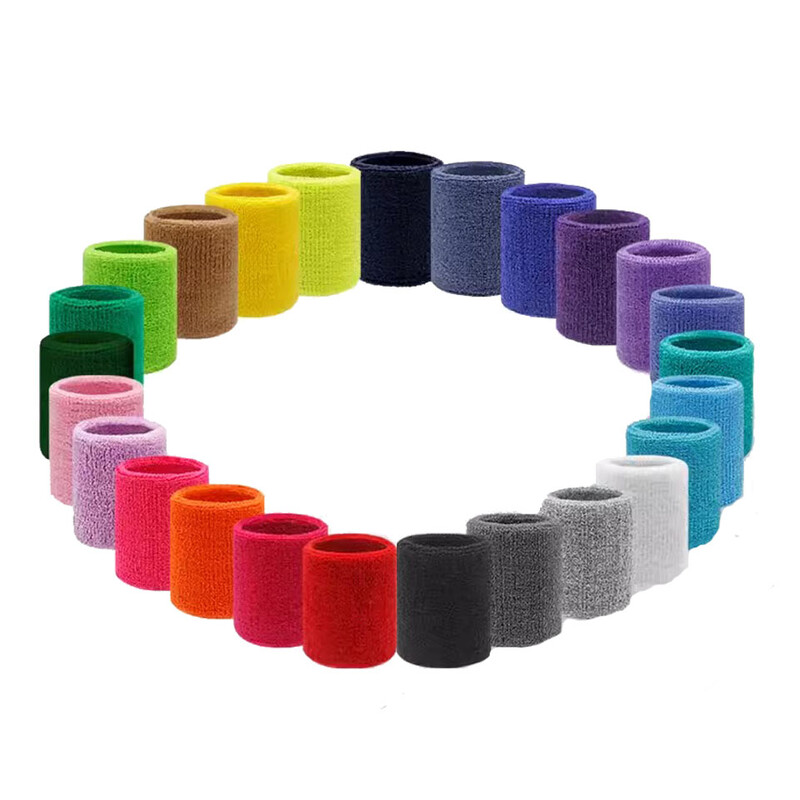 AOLIKES 1KOM Znojnice za zapešće Teniske trake za znojnice Upijajuće znojnice za nogomet Košarka Trčanje Atletski sportovi Tenis