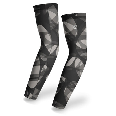 UPF50+ Maneca de brat Respirabila Uscare rapida Protectie UV Ciclism Maneca de sport Tesatura de gheata Protectie solara Imbracaminte sportiva Maneca de fitness