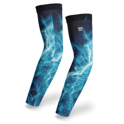 UPF50+ Maneca de brat Respirabila Uscare rapida Protectie UV Ciclism Maneca de sport Tesatura de gheata Protectie solara Imbracaminte sportiva Maneca de fitness