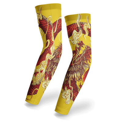 UPF50+ Maneca de brat Respirabila Uscare rapida Protectie UV Ciclism Maneca de sport Tesatura de gheata Protectie solara Imbracaminte sportiva Maneca de fitness