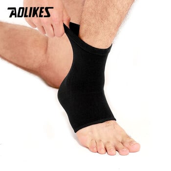 AOLIKES 1PCS Professional Sports Ankle Strain Wraps Bandages Elastic Ankle Support Brace Protector for Fitness Running