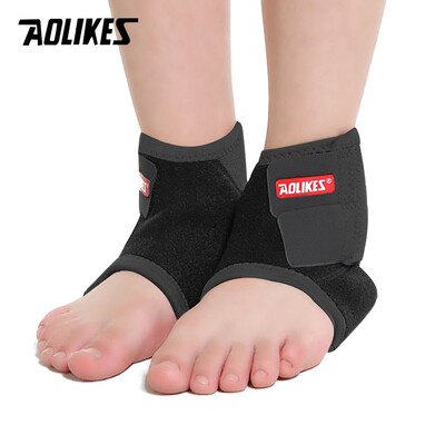 AOLIKES 1 par nove dječje trake za gležanj za nogomet, biciklizam, plesnu teretanu, dječji sport, steznik za gležanj, potpora, zaštitnik, štitnik, dječak, djevojčica