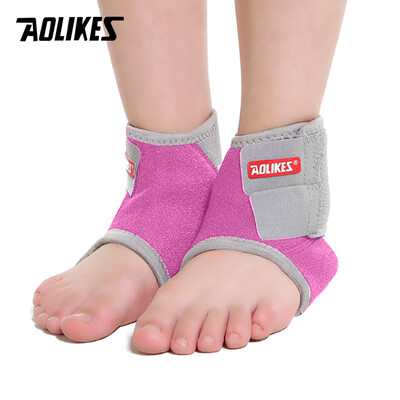 AOLIKES 1 par nove dječje trake za gležanj za nogomet, biciklizam, plesnu teretanu, dječji sport, steznik za gležanj, potpora, zaštitnik, štitnik, dječak, djevojčica