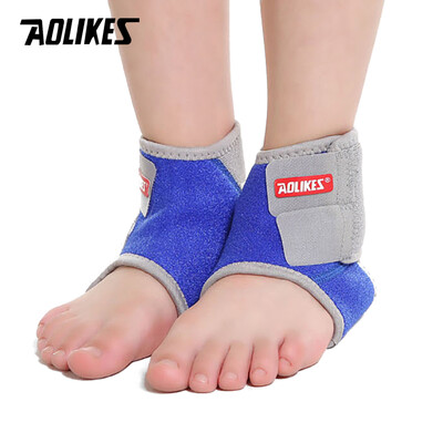 AOLIKES 1 par nove dječje trake za gležanj za nogomet, biciklizam, plesnu teretanu, dječji sport, steznik za gležanj, potpora, zaštitnik, štitnik, dječak, djevojčica