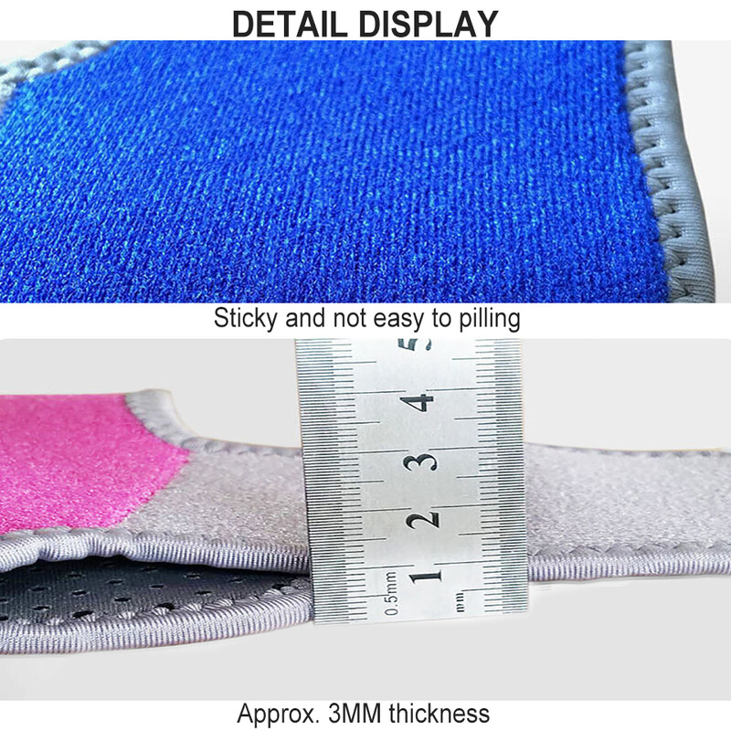 AOLIKES 1 par nove dječje trake za gležanj za nogomet, biciklizam, plesnu teretanu, dječji sport, steznik za gležanj, potpora, zaštitnik, štitnik, dječak, djevojčica