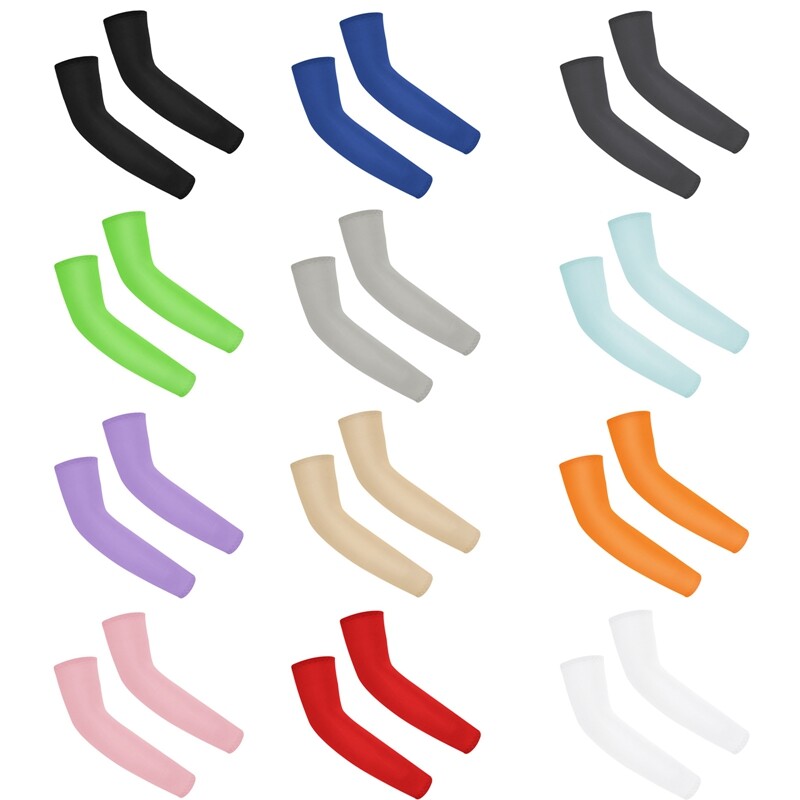 1 par dječjih sportskih navlaka za rukave za hlađenje ruku UV zaštita od sunca za 5-12 godina Djevojčice Dječaci Elastična ledena manšeta Biciklistički grijač za ruke