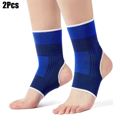 1 pāris profesionālas elastīgas, trikotāžas potītes atbalsta lentes potītes stiprinājums potītes sastiepumam Sports aizsargā apavus potītes terapijai