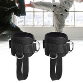 Ремъци за глезени с обратен откат за кабелни машини Обвивки за глезени Ленти за крака за бодибилдинг Регулируема каишка за глезена на крака Силови тренировки