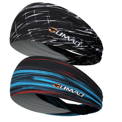 2 KOM Sportska elastična traka za glavu Traka za znoj Trčanje Joga Teretana Tenis Golf Zavoj za znoj Traka za kosu Pokrivala za kosu Dodaci za kosu Muškarci Žene